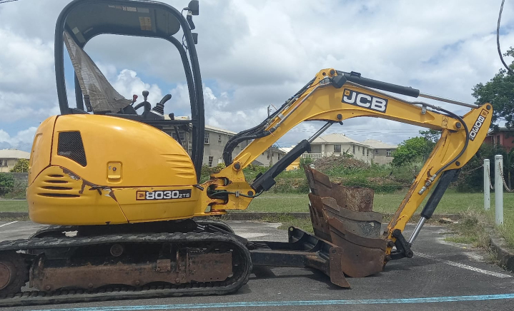 Inchcape Barbados: JCB 8030 ZTS Tracked Mini Excavator  (Stock Number: LV0008502) slider 1